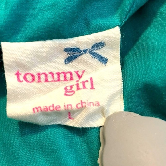 Tommy Hilfiger Vibrant Green and Pink Maxi Dress - Picture 8 of 8